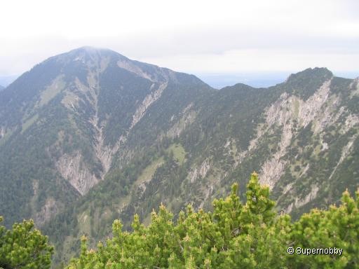 Blick zum Heimgarten - zurÃŒck zur Ãbersicht