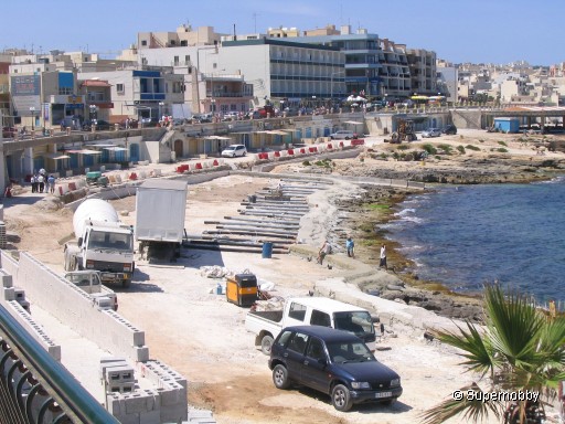 beach building site in Buggiba - back to browser