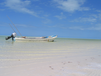 Blick auf das Meer von der Isla Holbox aus